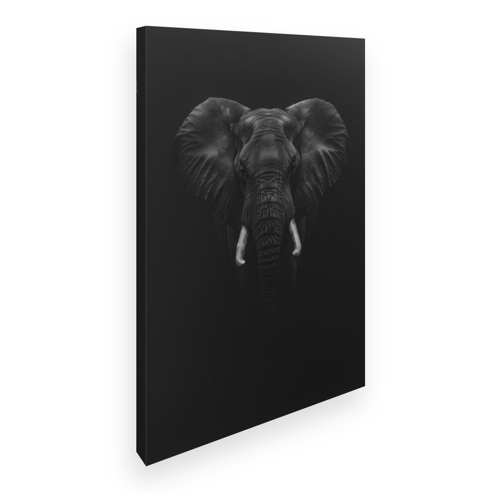 Toile Éléphant majestueux