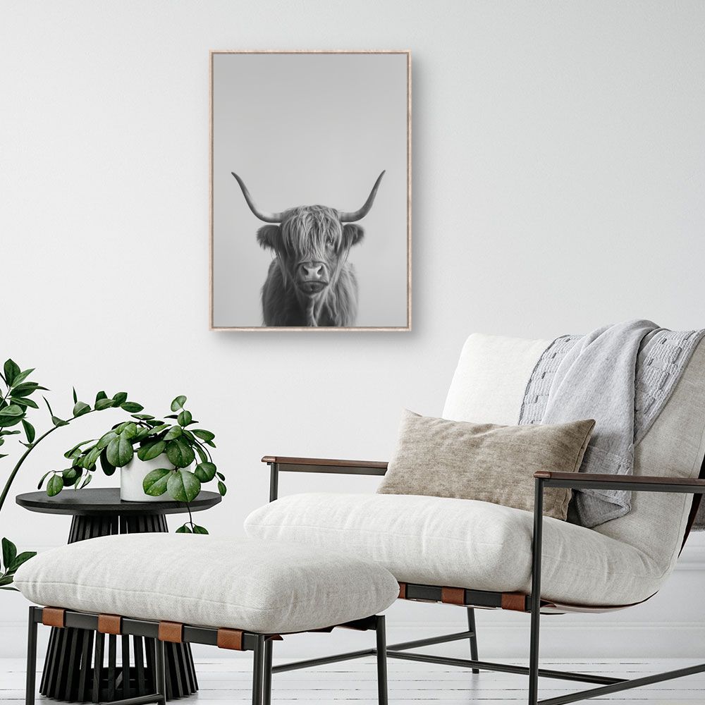Toile "Tendre Highland"