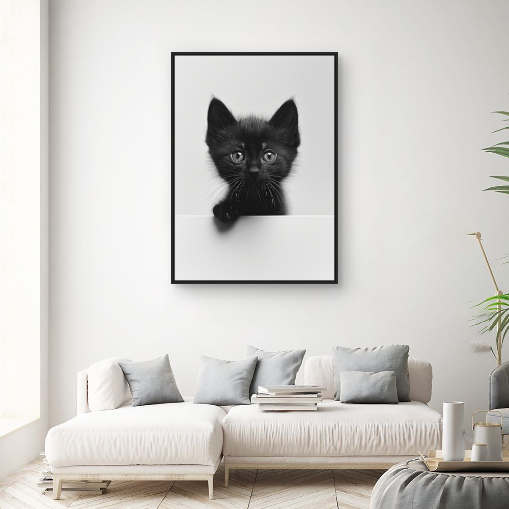 Toile "Chaton adorable"