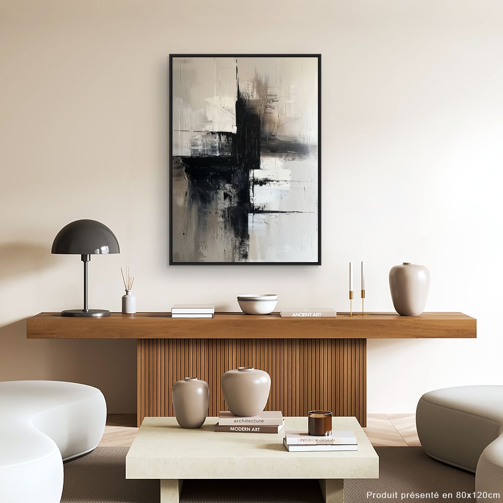Toile "Élégance abstraite"