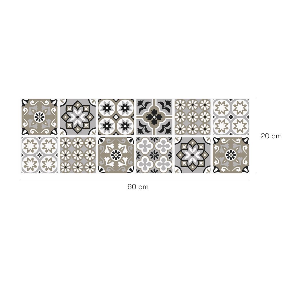 Crédence en aluminium n°26 / Élégance florale