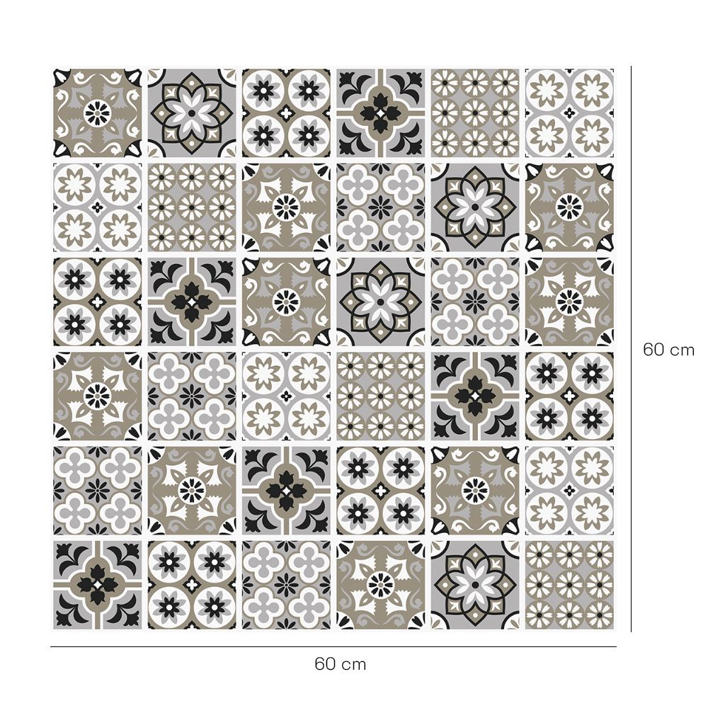 Crédence en aluminium n°26 / Élégance florale
