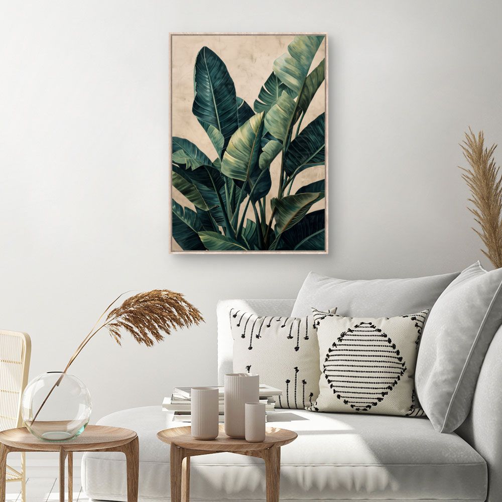 Tableau Feuillage luxuriant