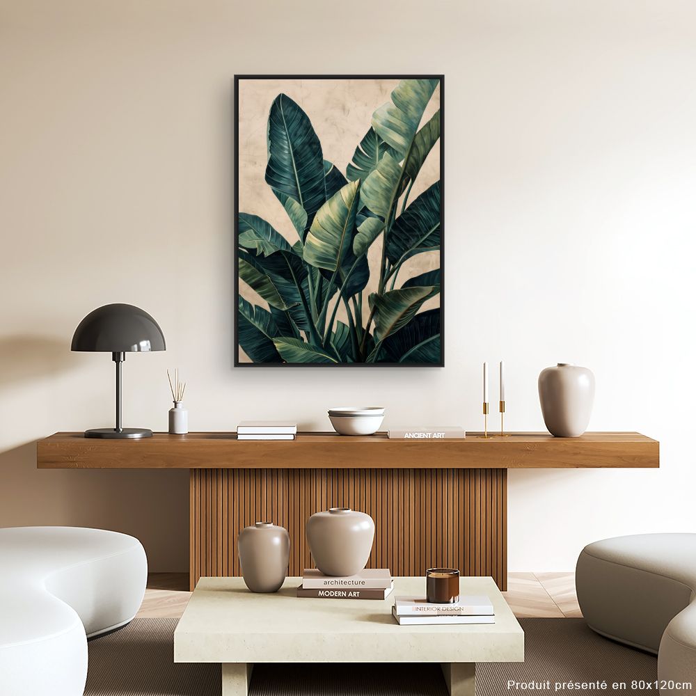 Tableau Feuillage luxuriant