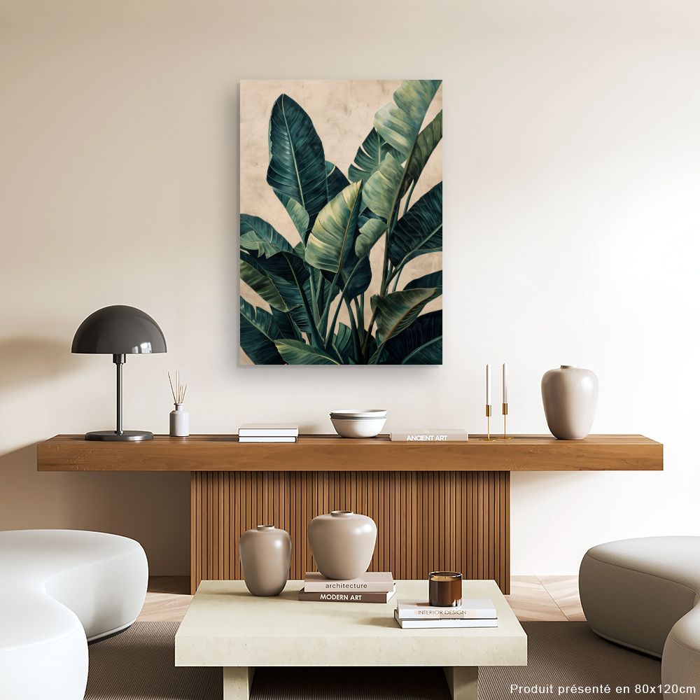 Tableau Feuillage luxuriant