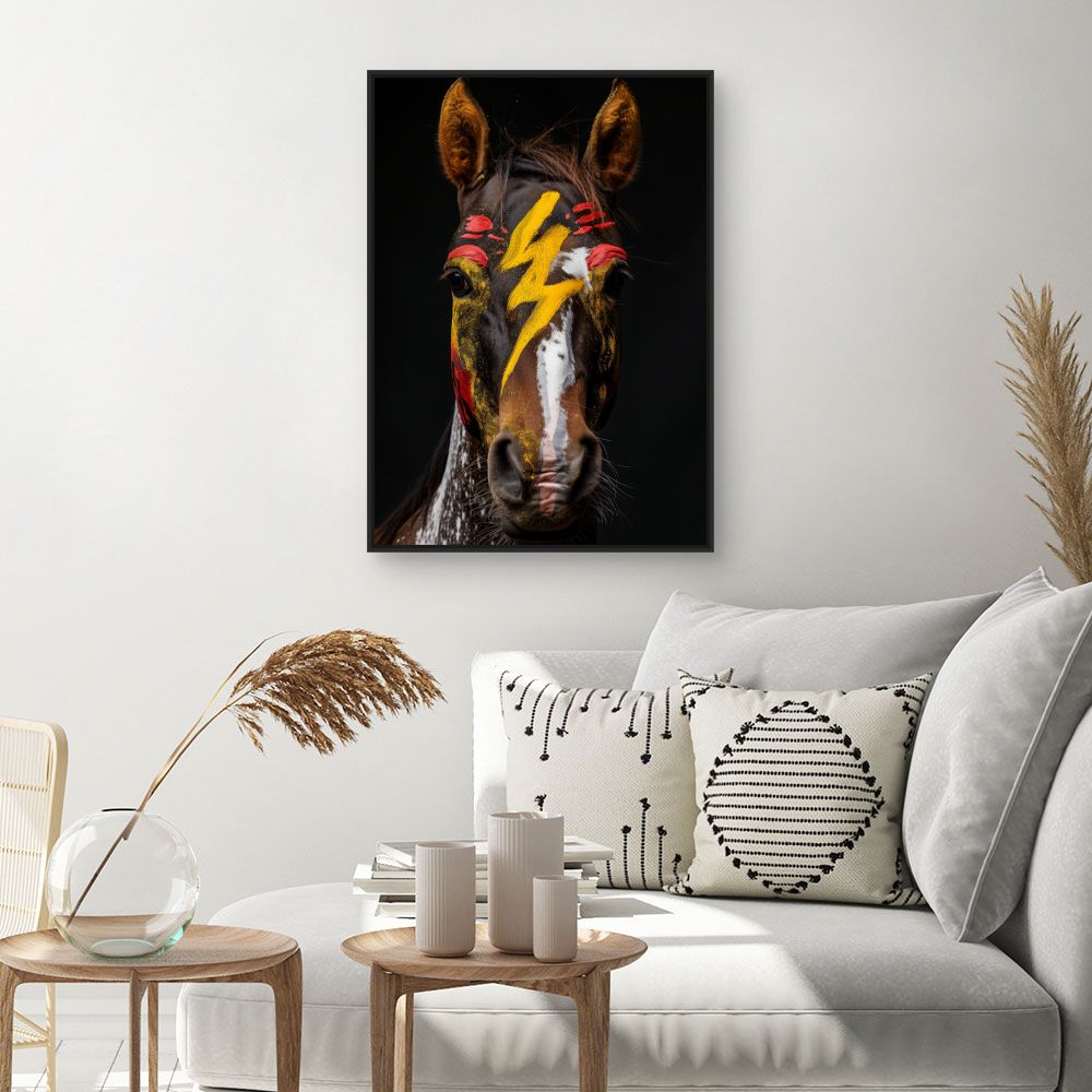 Tableau Cheval éclatant