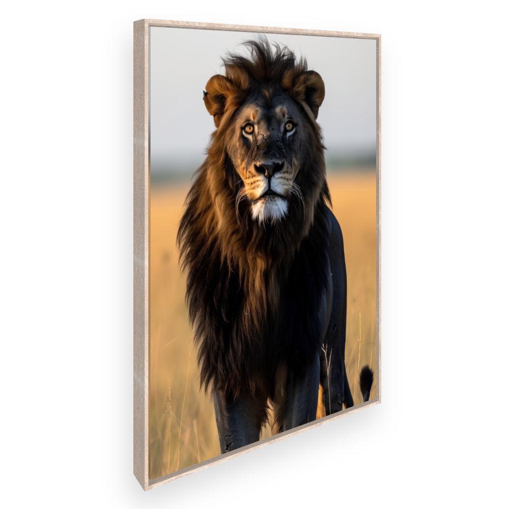 Toile Lion majestueux