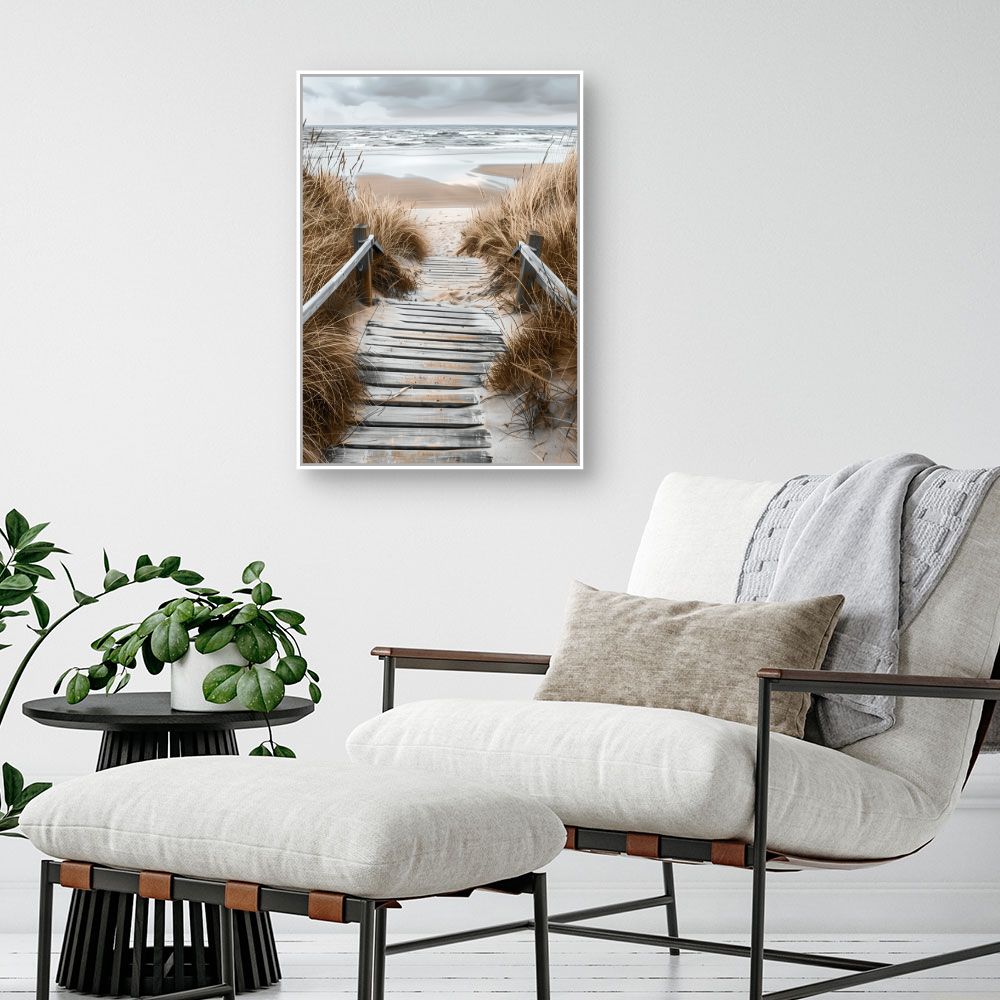 Toile Chemin vers mer