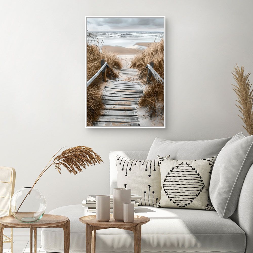 Toile Chemin vers mer