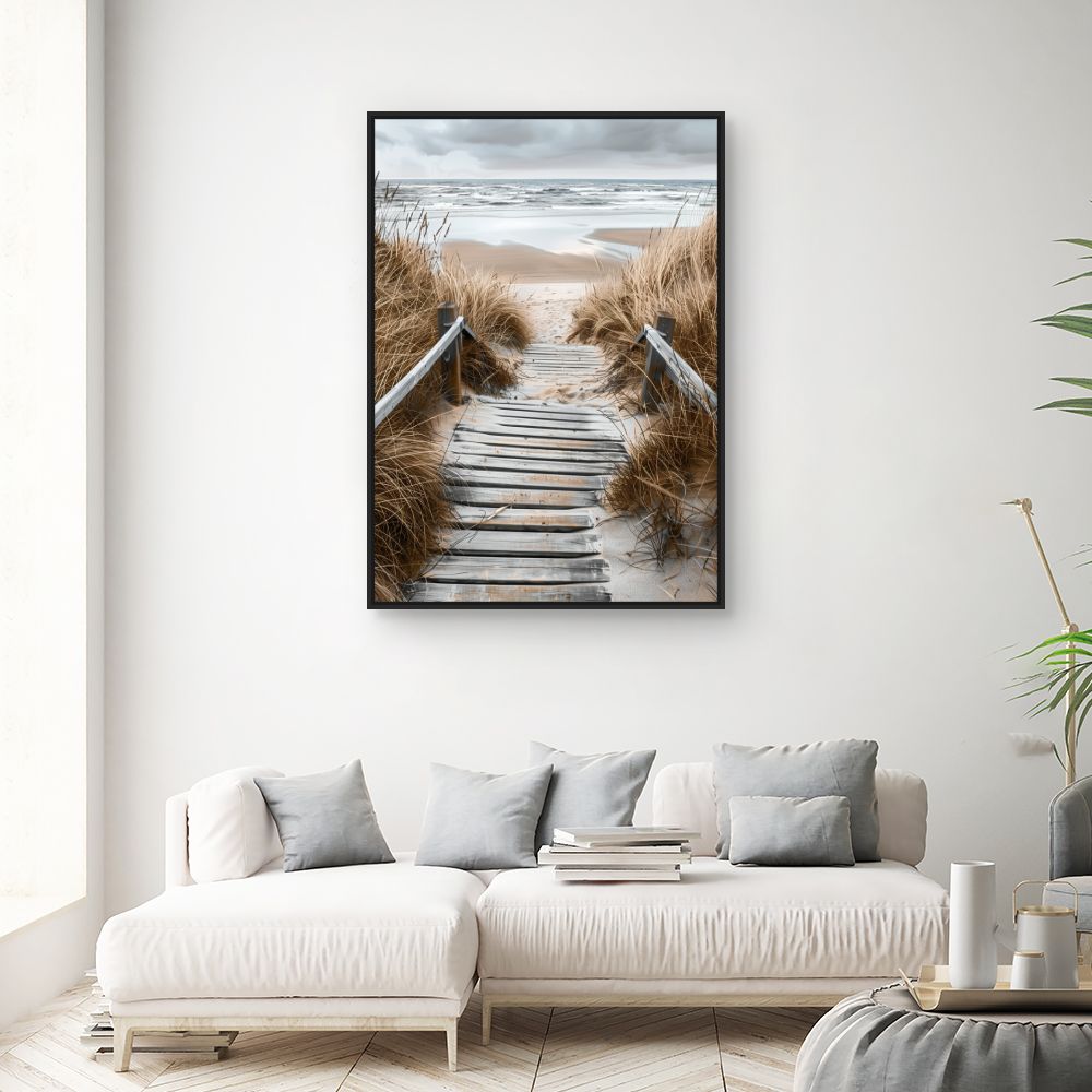 Toile Chemin vers mer