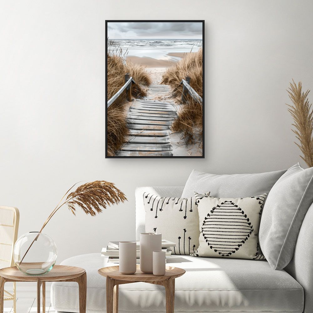 Toile Chemin vers mer