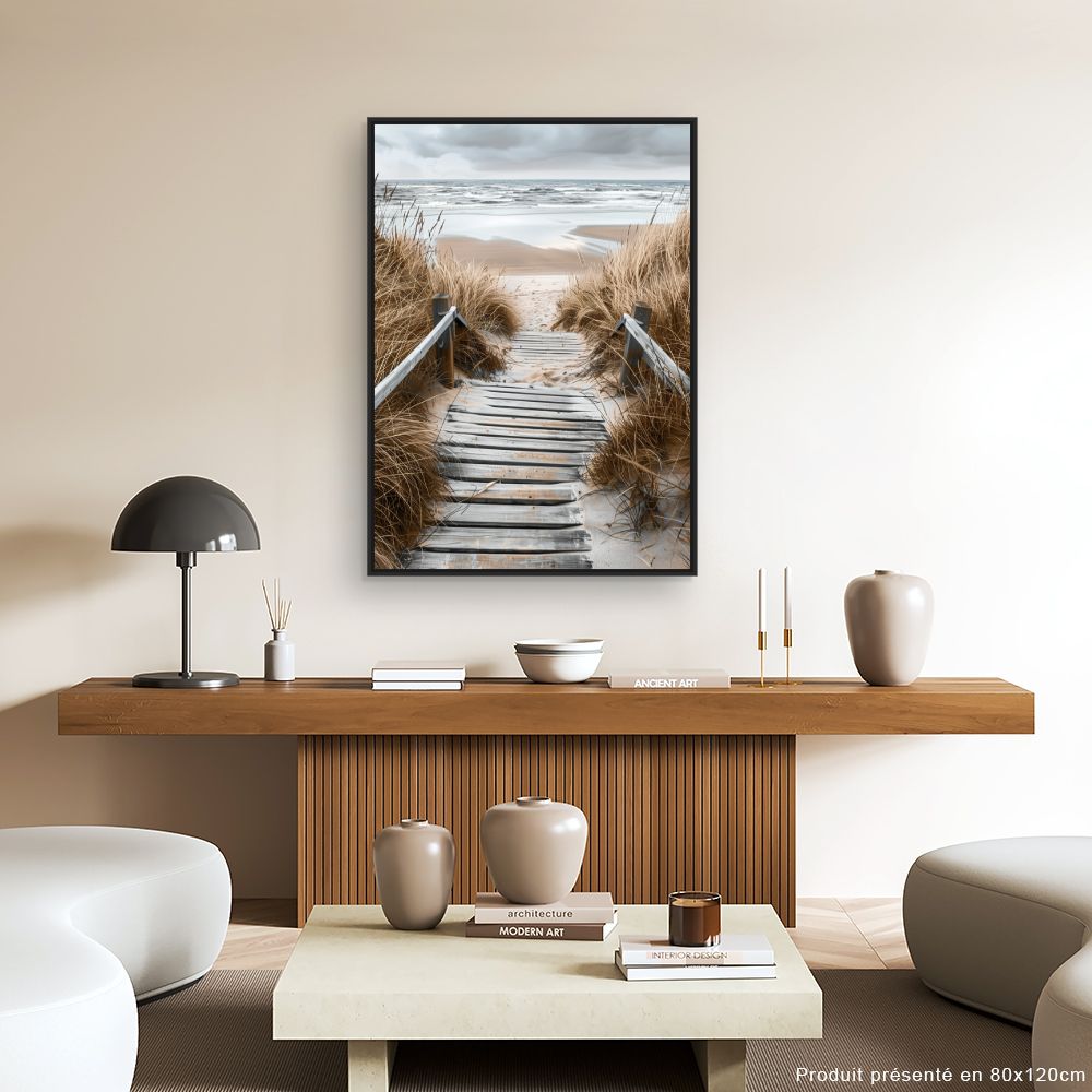 Toile Chemin vers mer