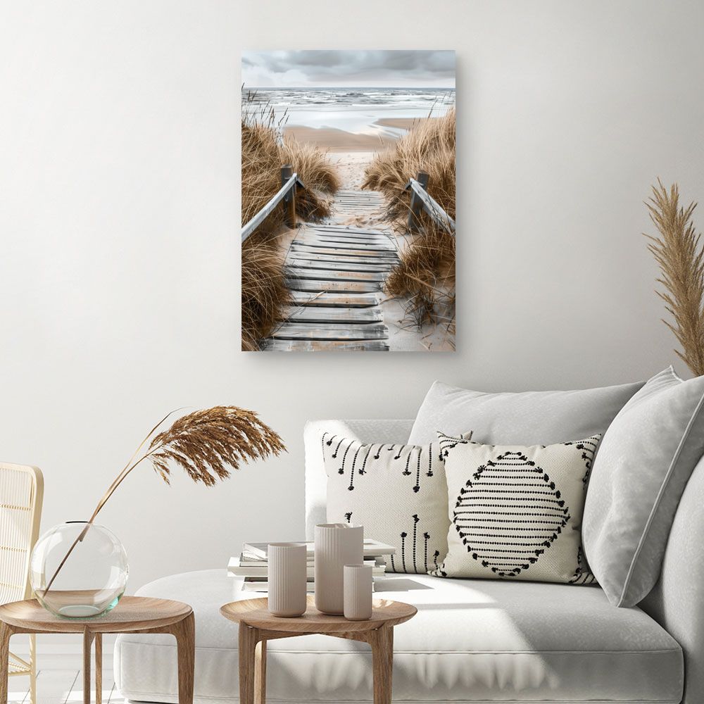 Toile Chemin vers mer