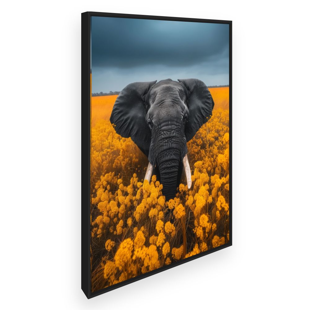 Toile Éléphant majestueux