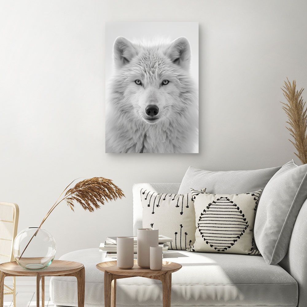 Tableau Loup majestueux