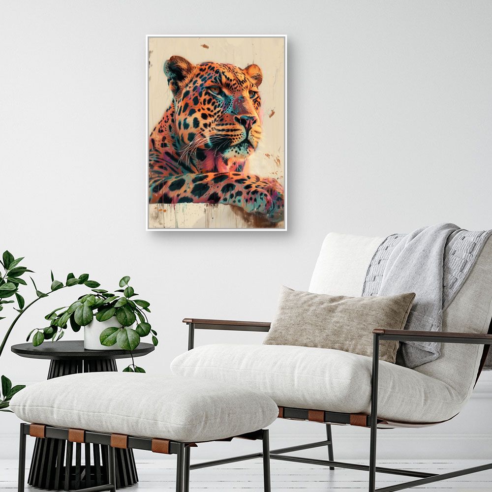 Toile "Portrait majestueux"