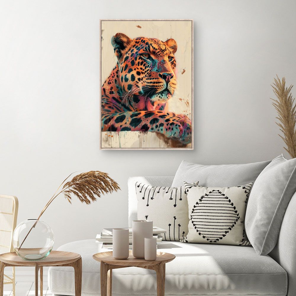 Toile Portrait majestueux – toile cadre naturel (slide 1, 60×90)