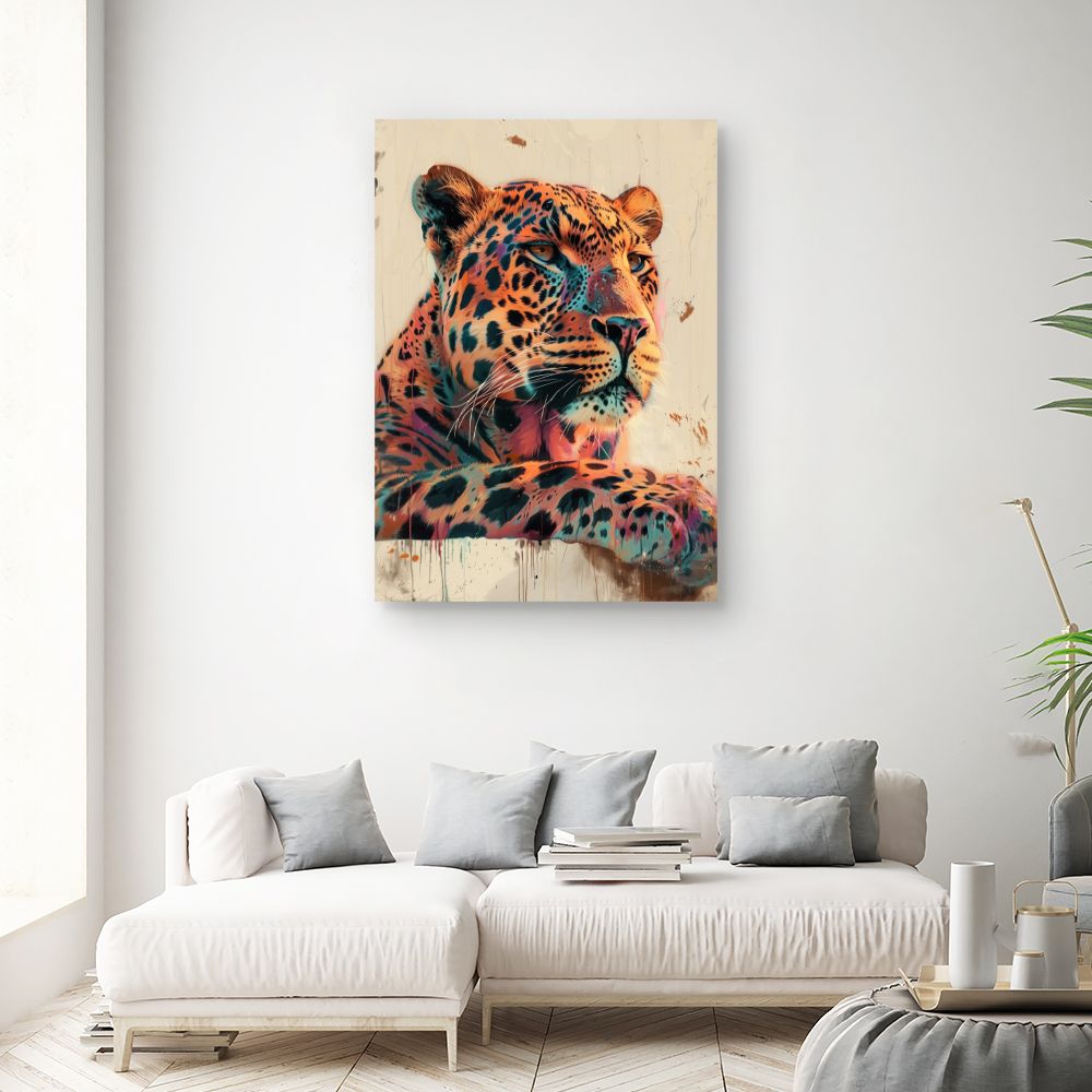 Toile "Portrait majestueux"