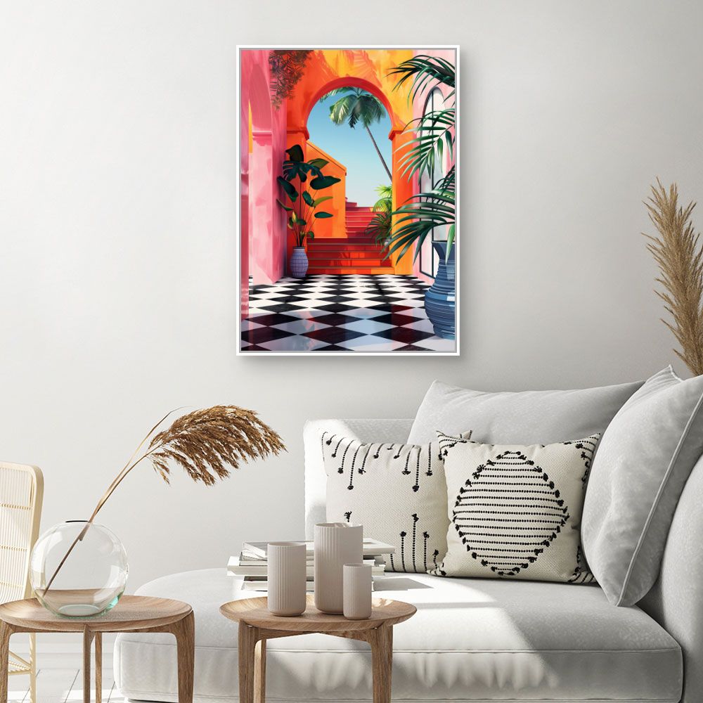 Toile "Évasion tropicale"