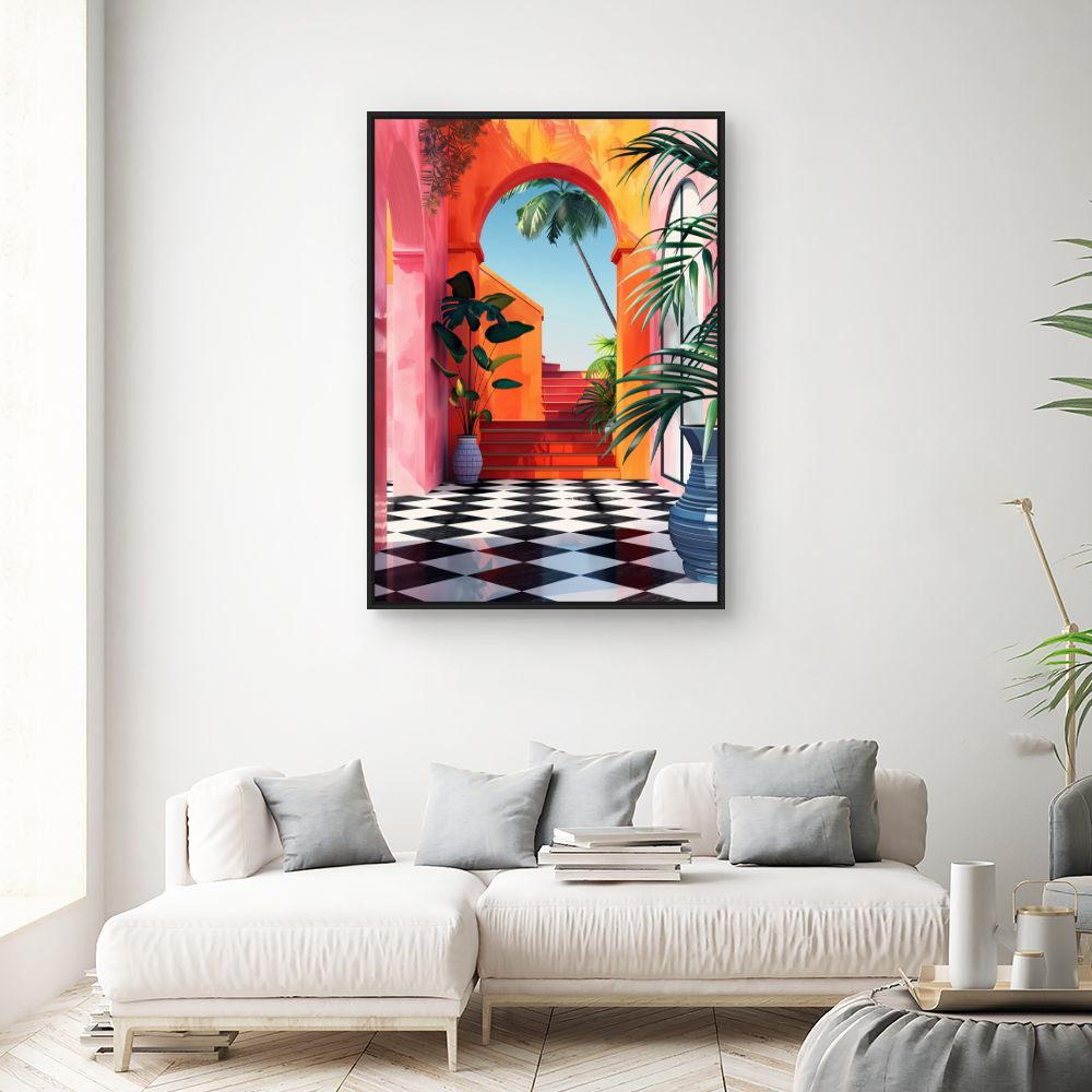 Toile "Évasion tropicale"