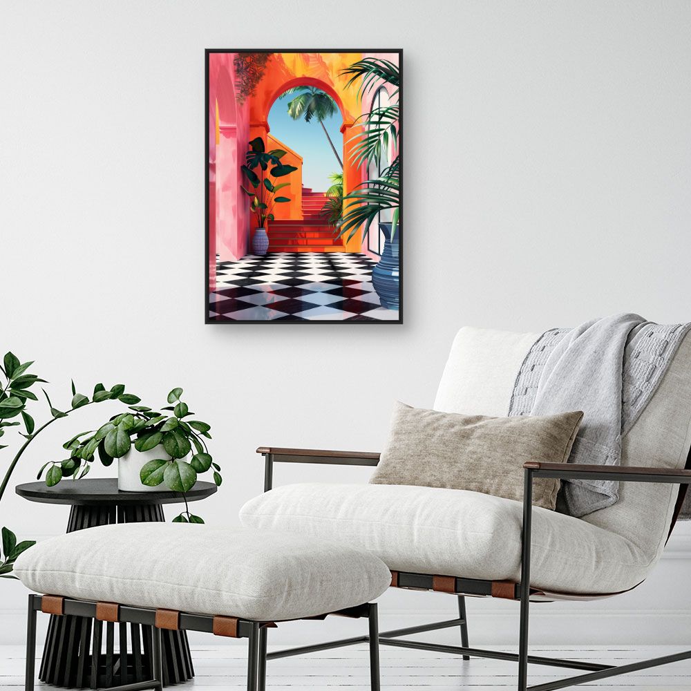 Toile "Évasion tropicale"
