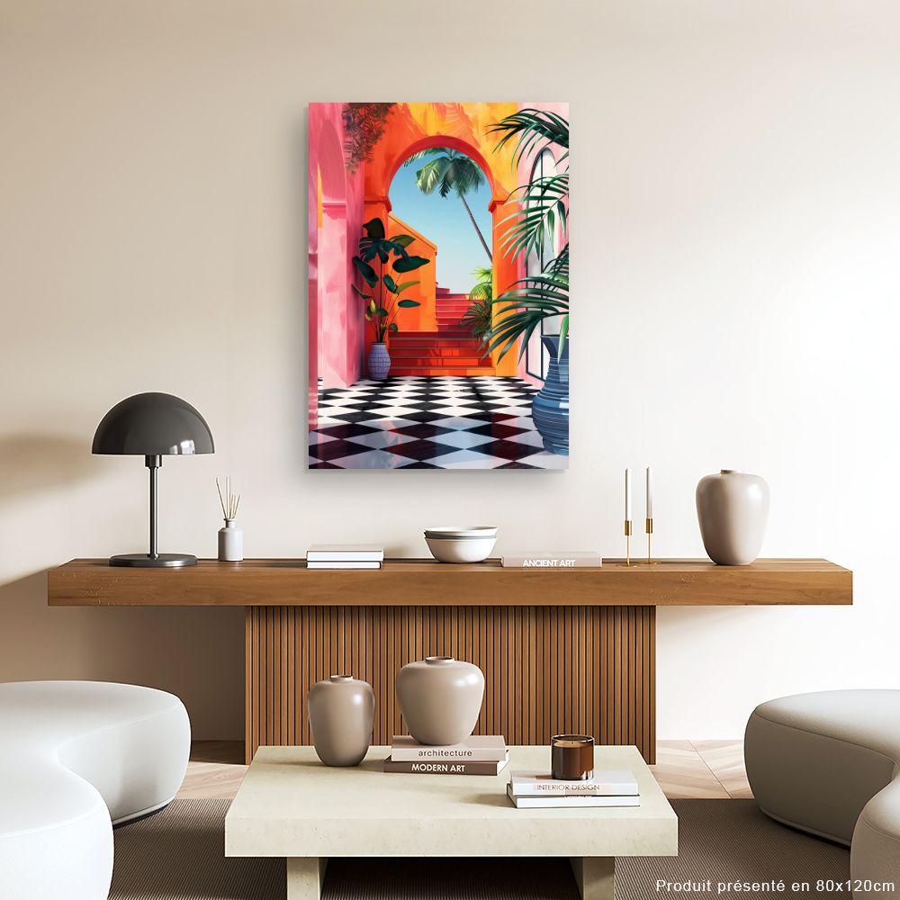 Toile "Évasion tropicale"
