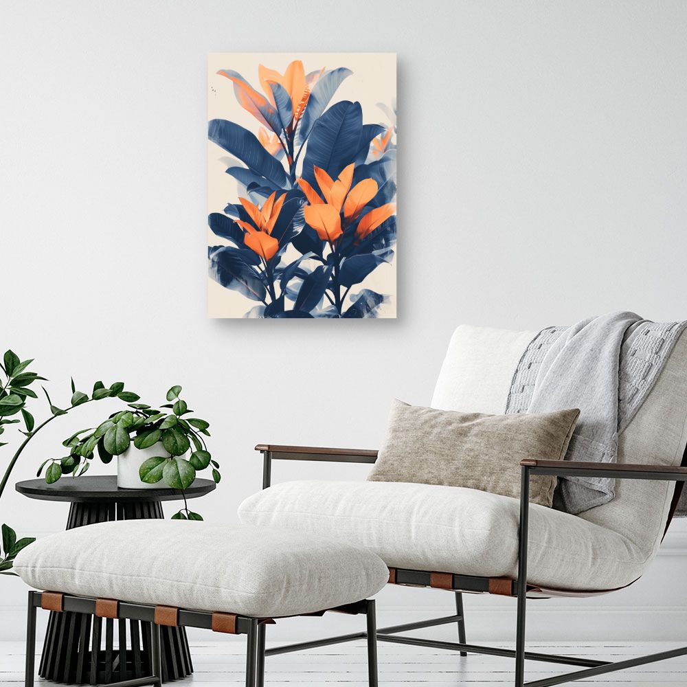 Toile "Feuillage éclatant"
