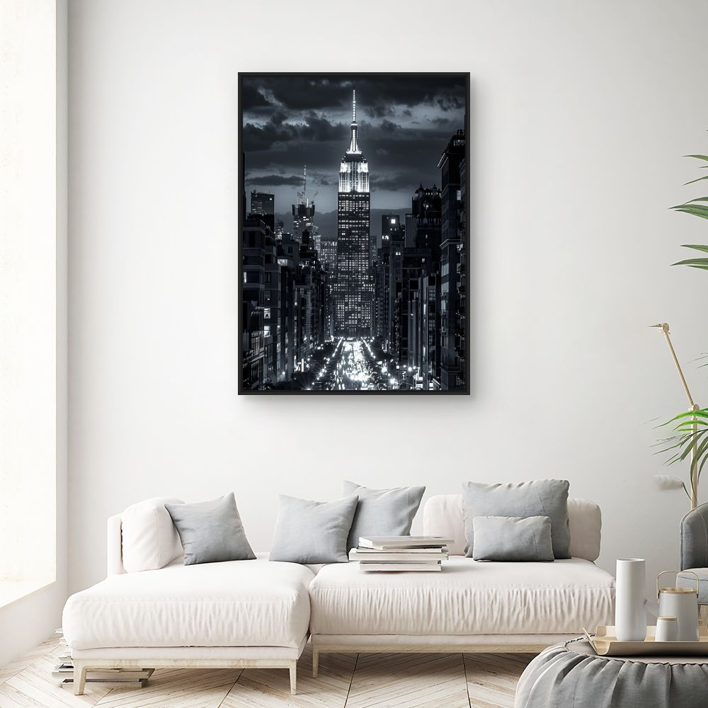 Toile "Empire illuminé"