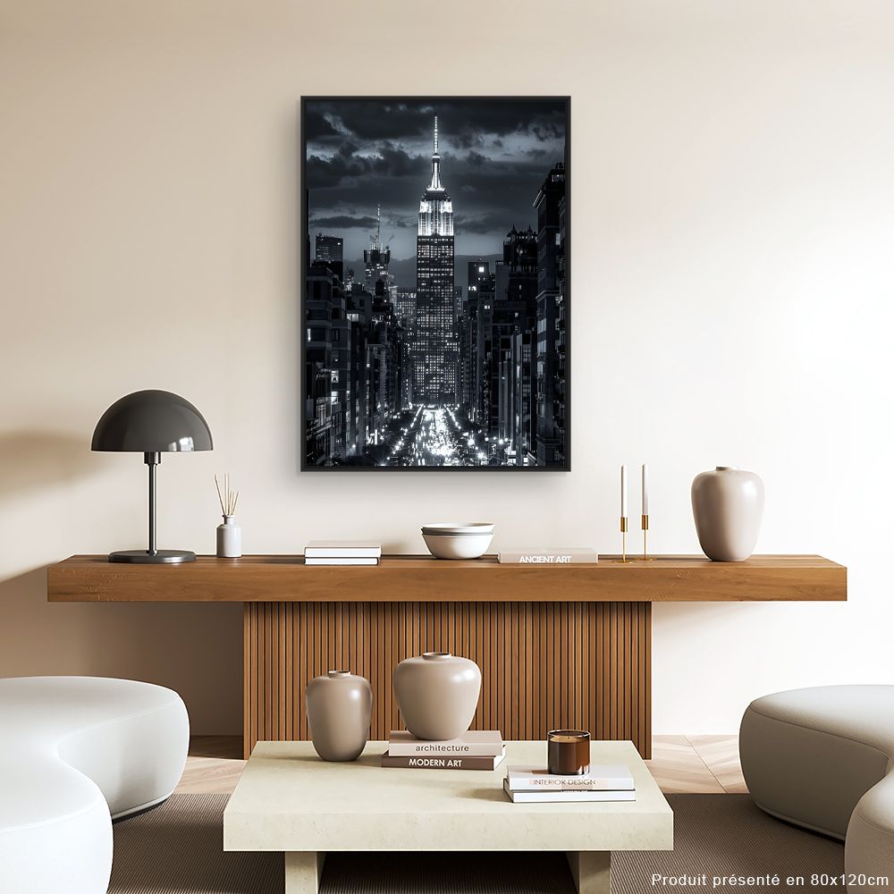 Toile "Empire illuminé"