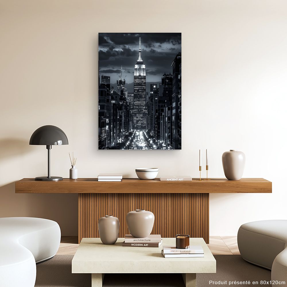 Toile "Empire illuminé"