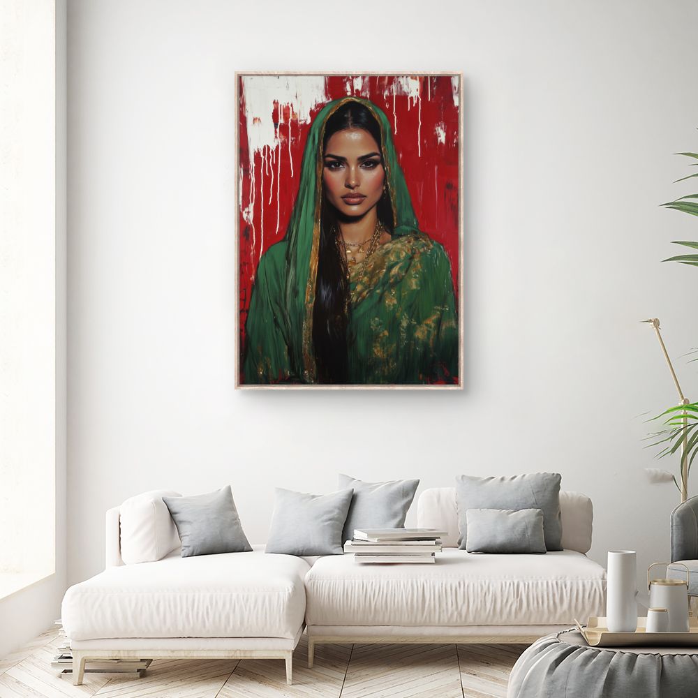 Toile "Beauté captivante"