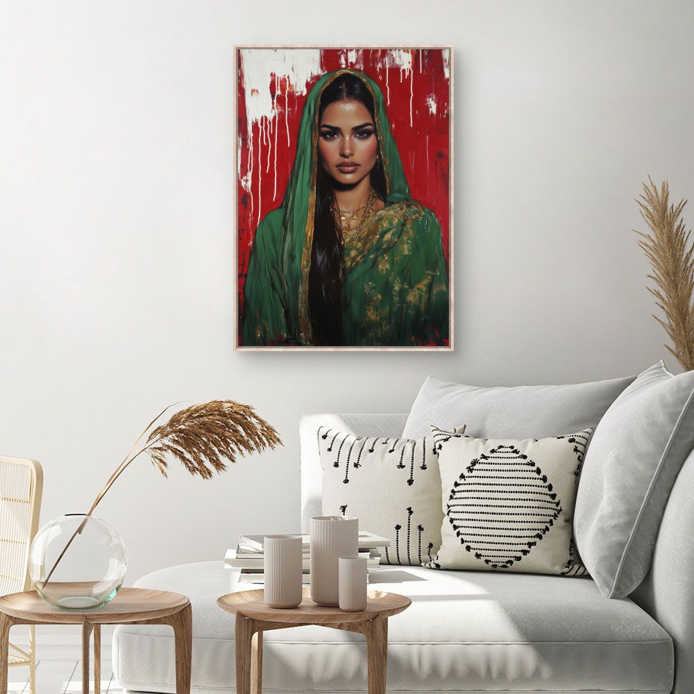 Toile Beauté captivante – toile cadre naturel (slide 1, 60×90)