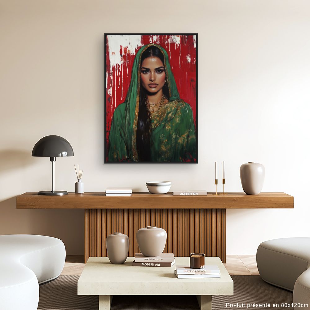 Toile "Beauté captivante"