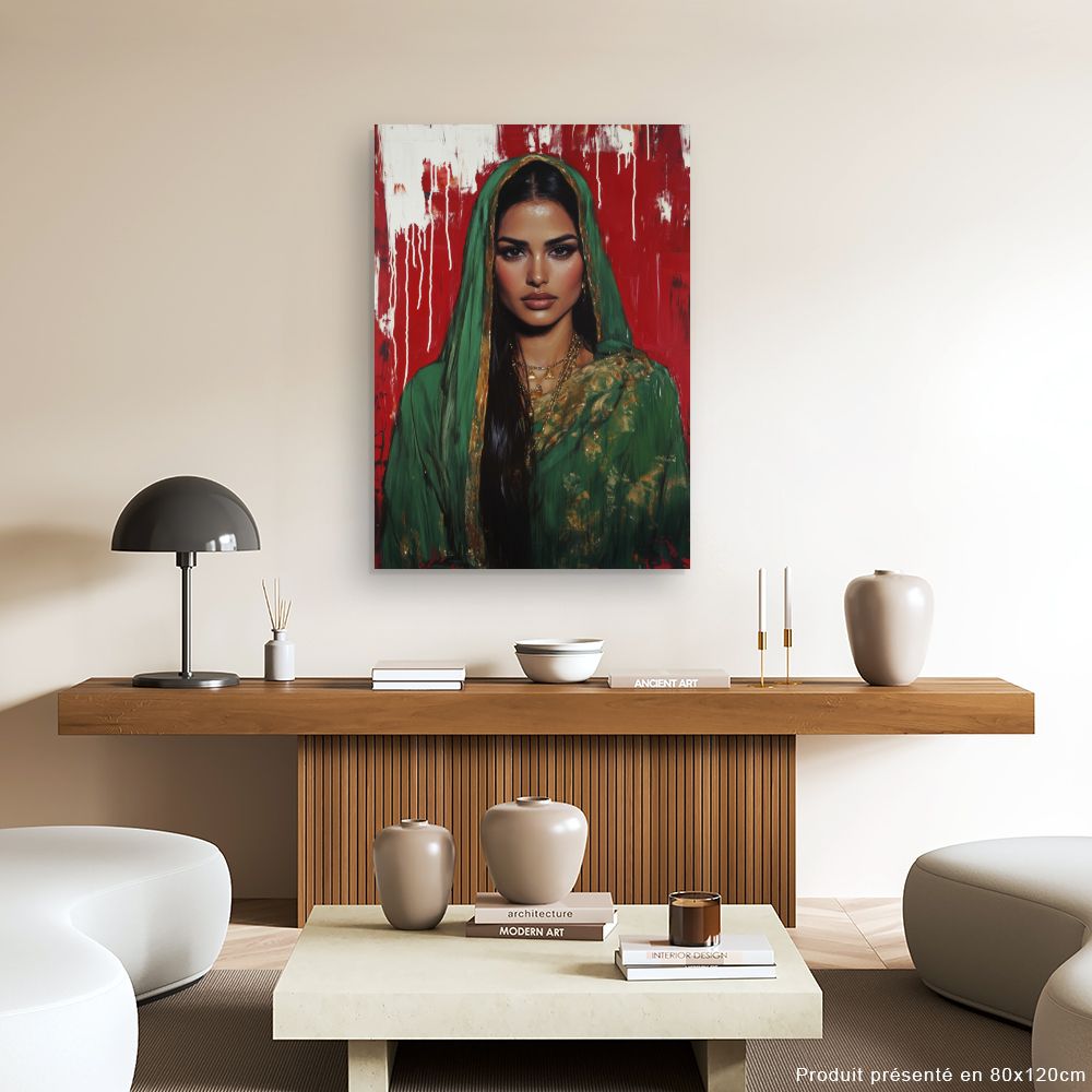 Toile "Beauté captivante"