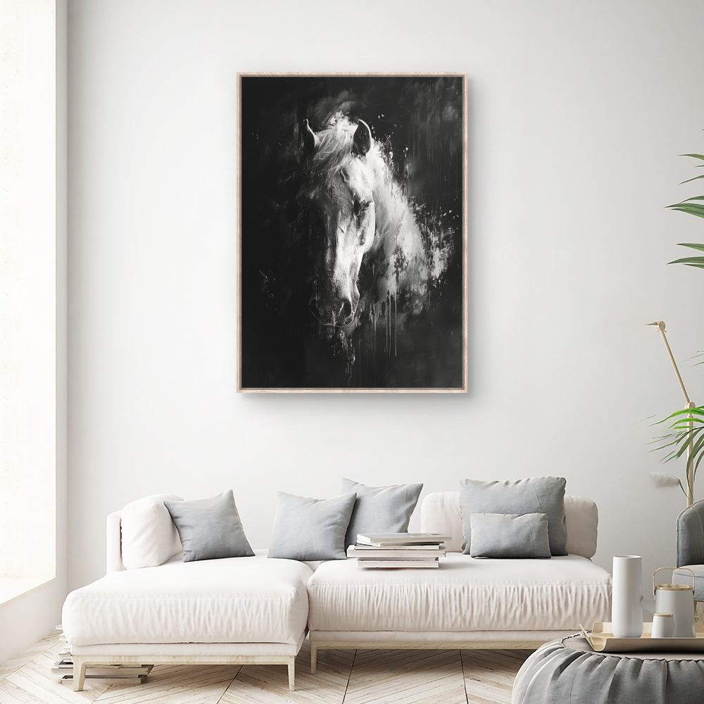 Toile "Cheval majestueux"