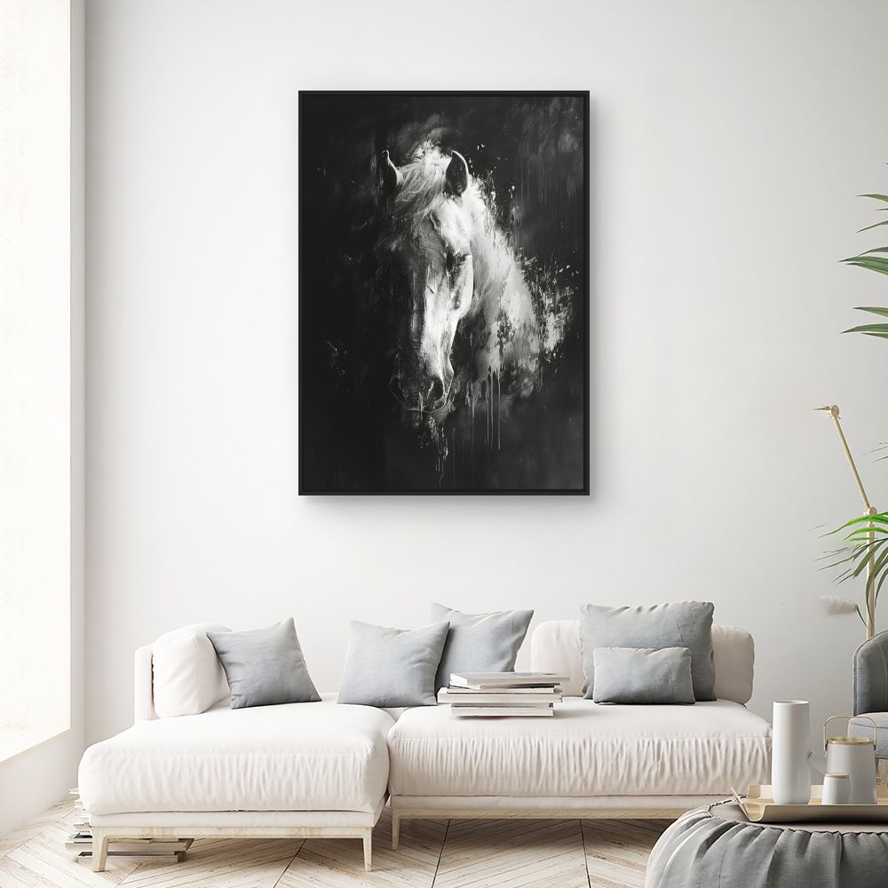 Toile "Cheval majestueux"