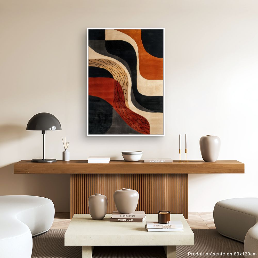 Toile "Abstraction organique"
