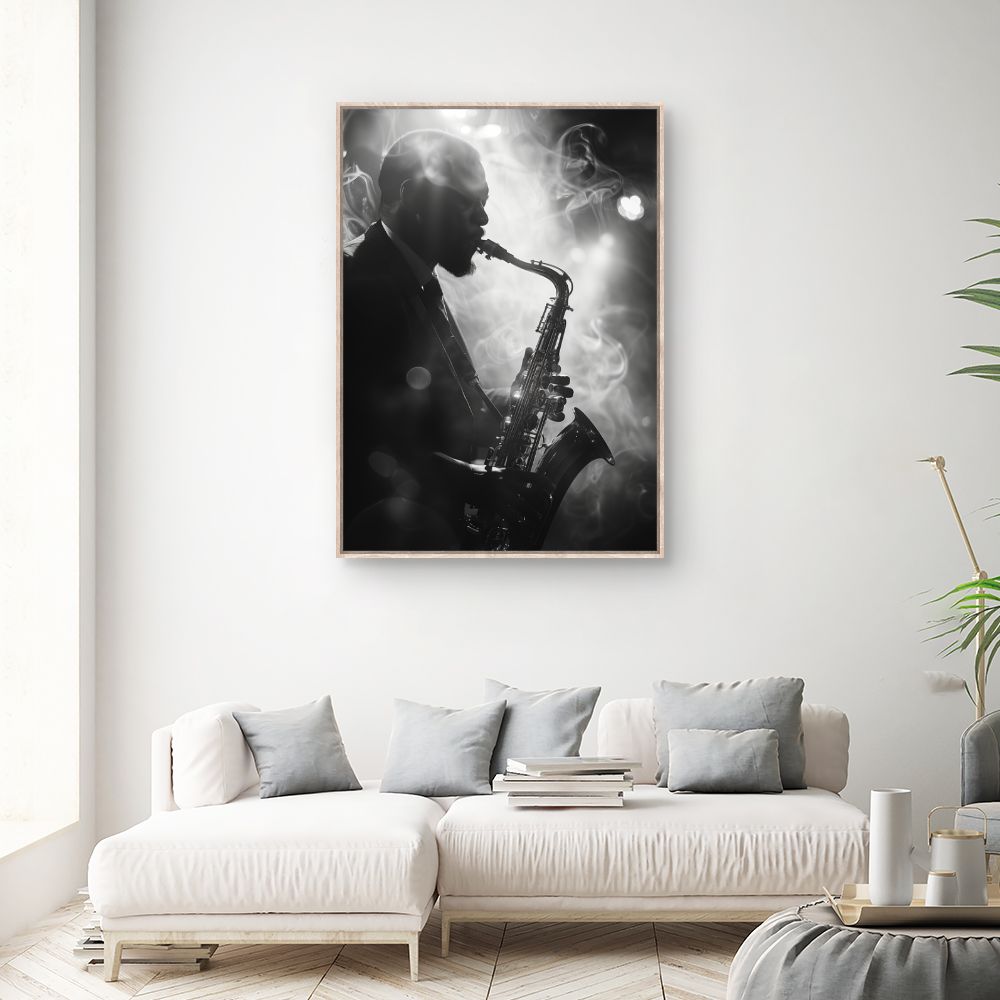 Toile "Silhouette envoûtante"