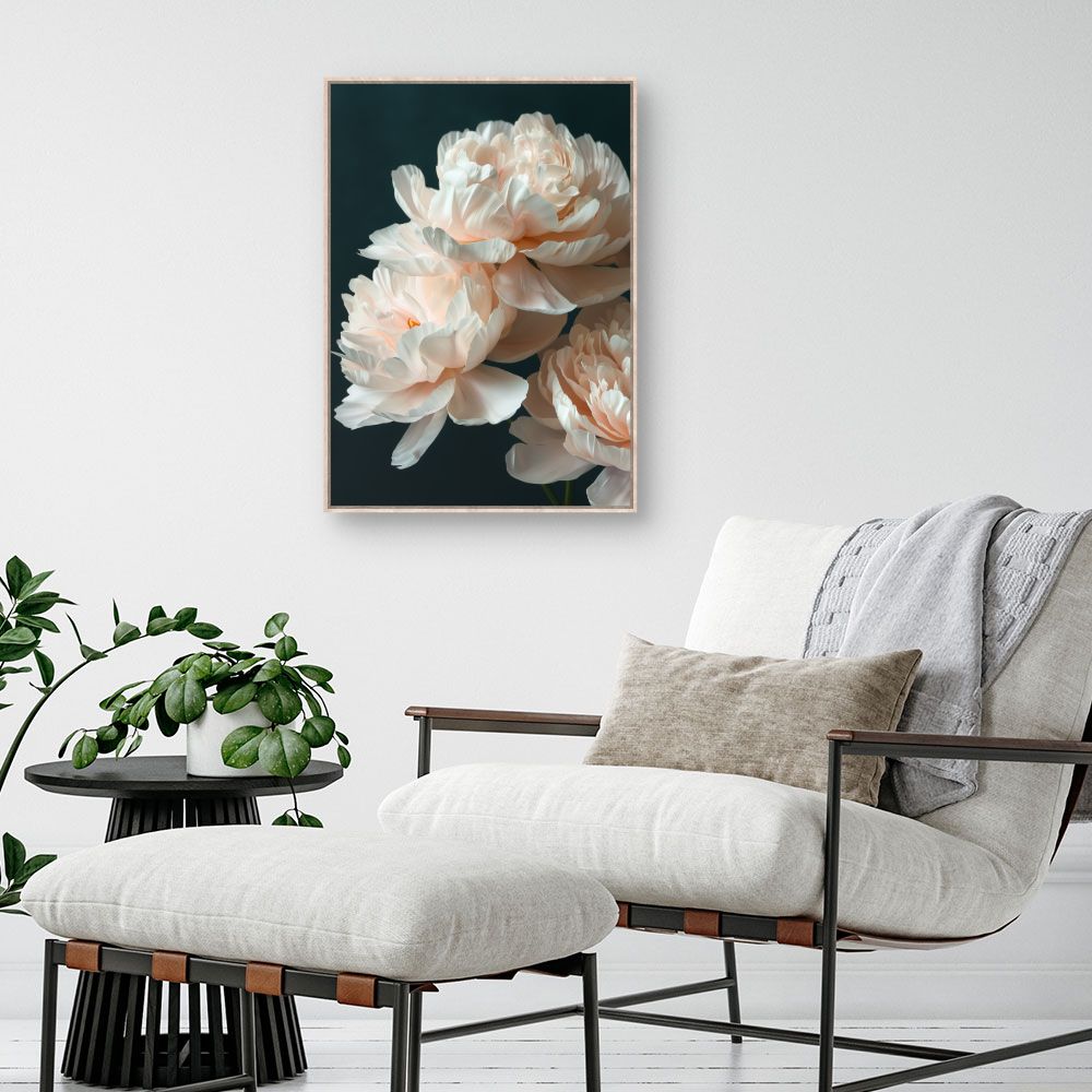 Schilderij "Elegante bloemen"