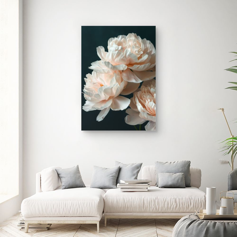 Schilderij "Elegante bloemen"