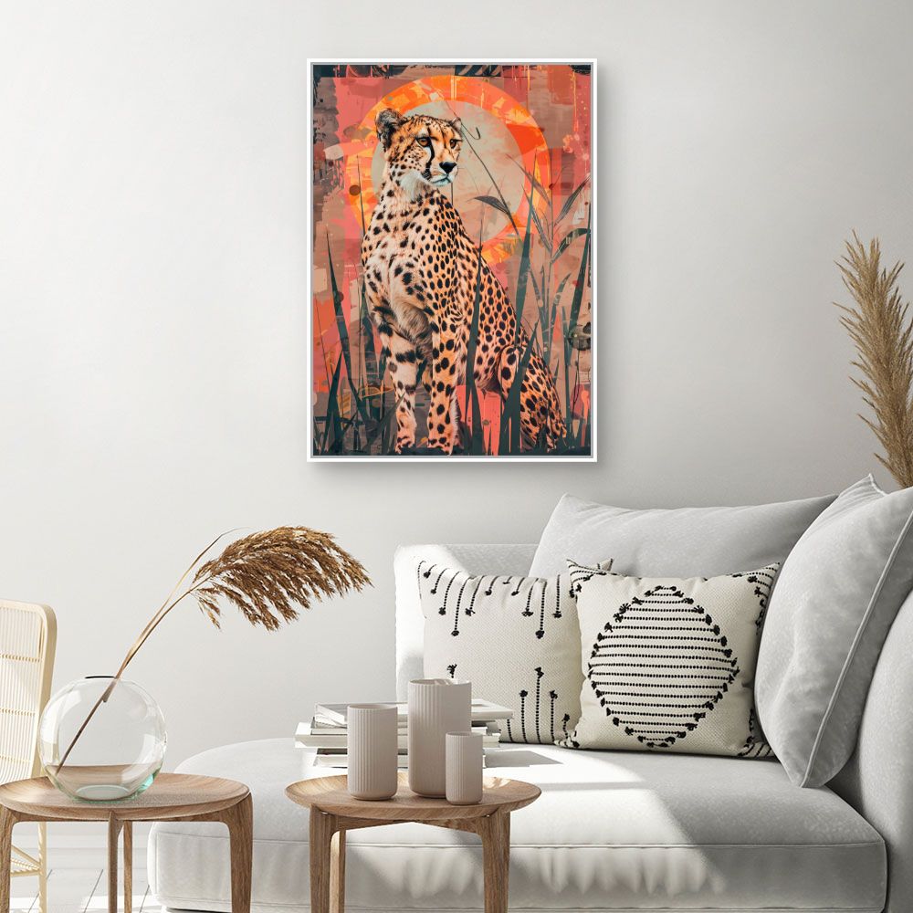 Toile "Élan majestueux"