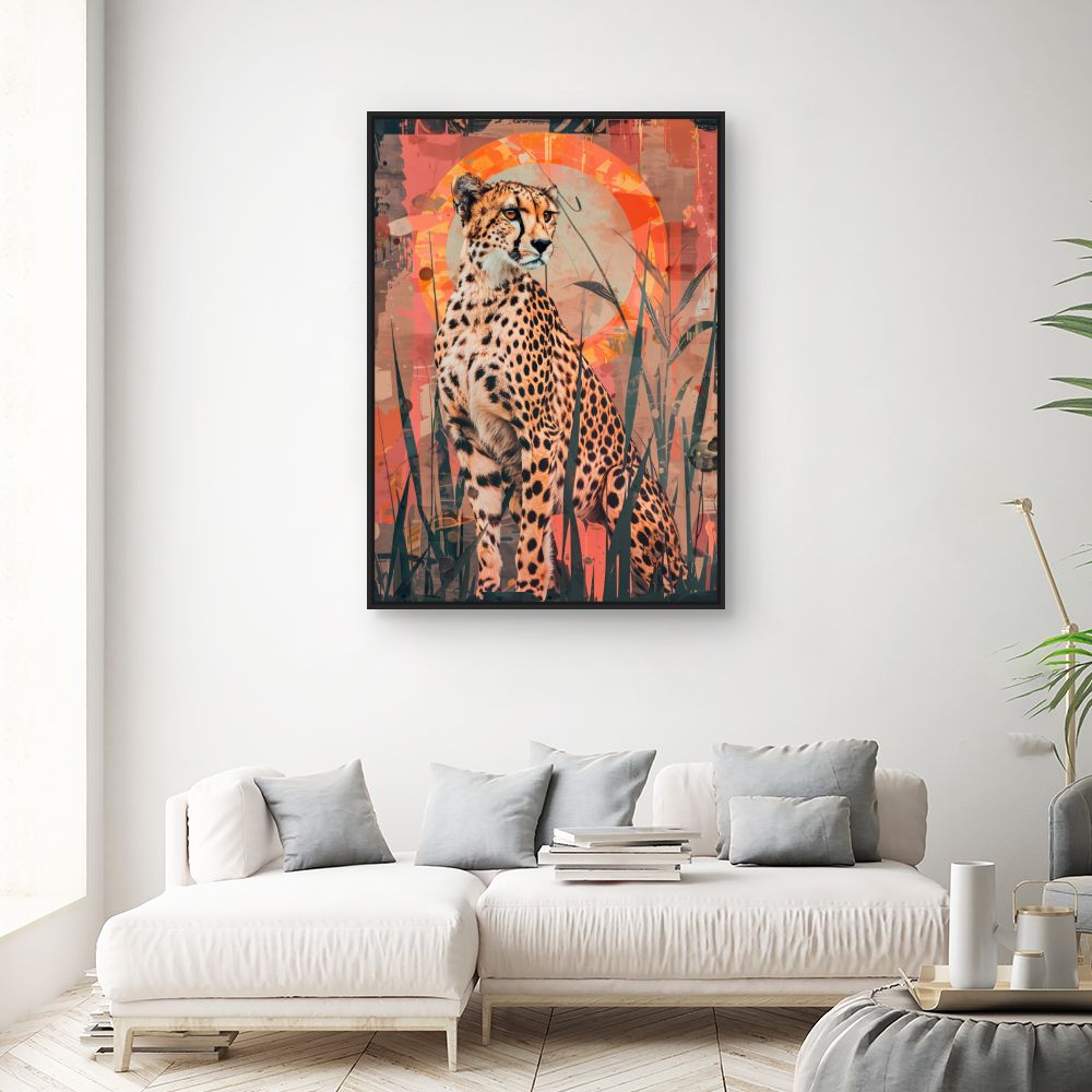 Toile "Élan majestueux"