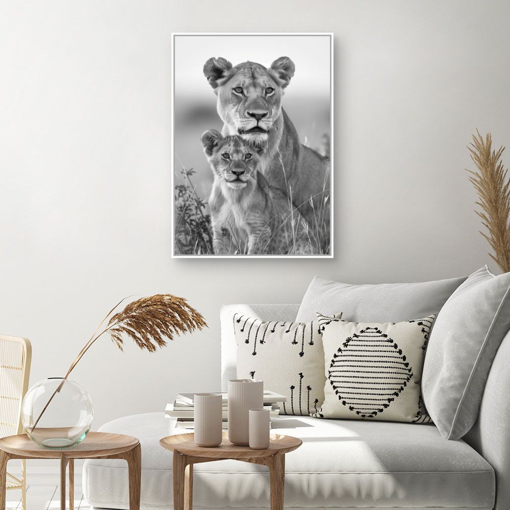 Toile "Regard protecteur"