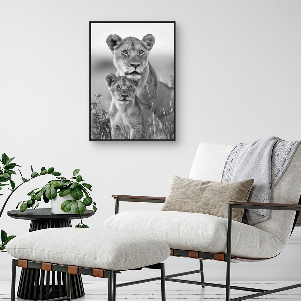 Toile "Regard protecteur"
