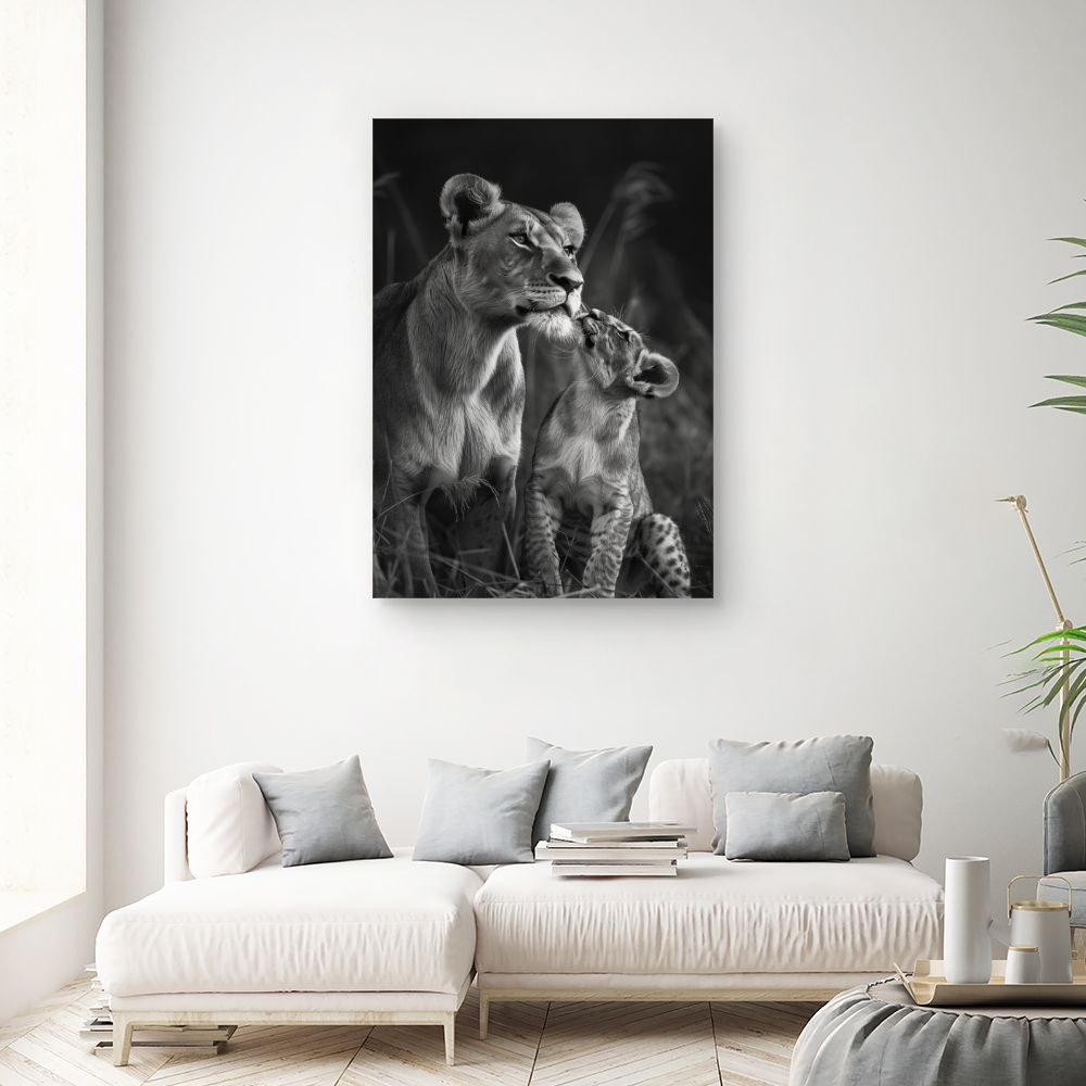 Toile "Tendre complicité"