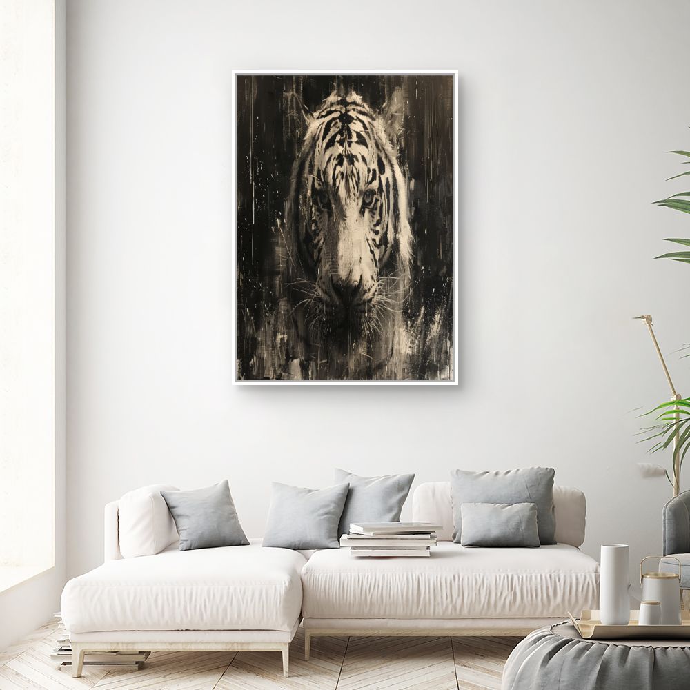 Toile "Tigre majestueux"