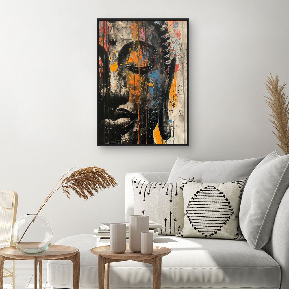 Toile "Bouddha moderne"