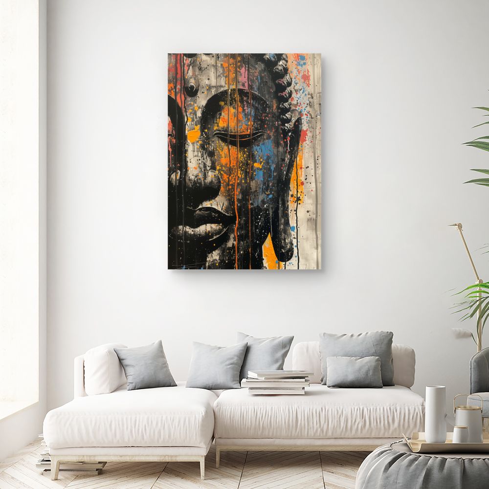 Toile "Bouddha moderne"