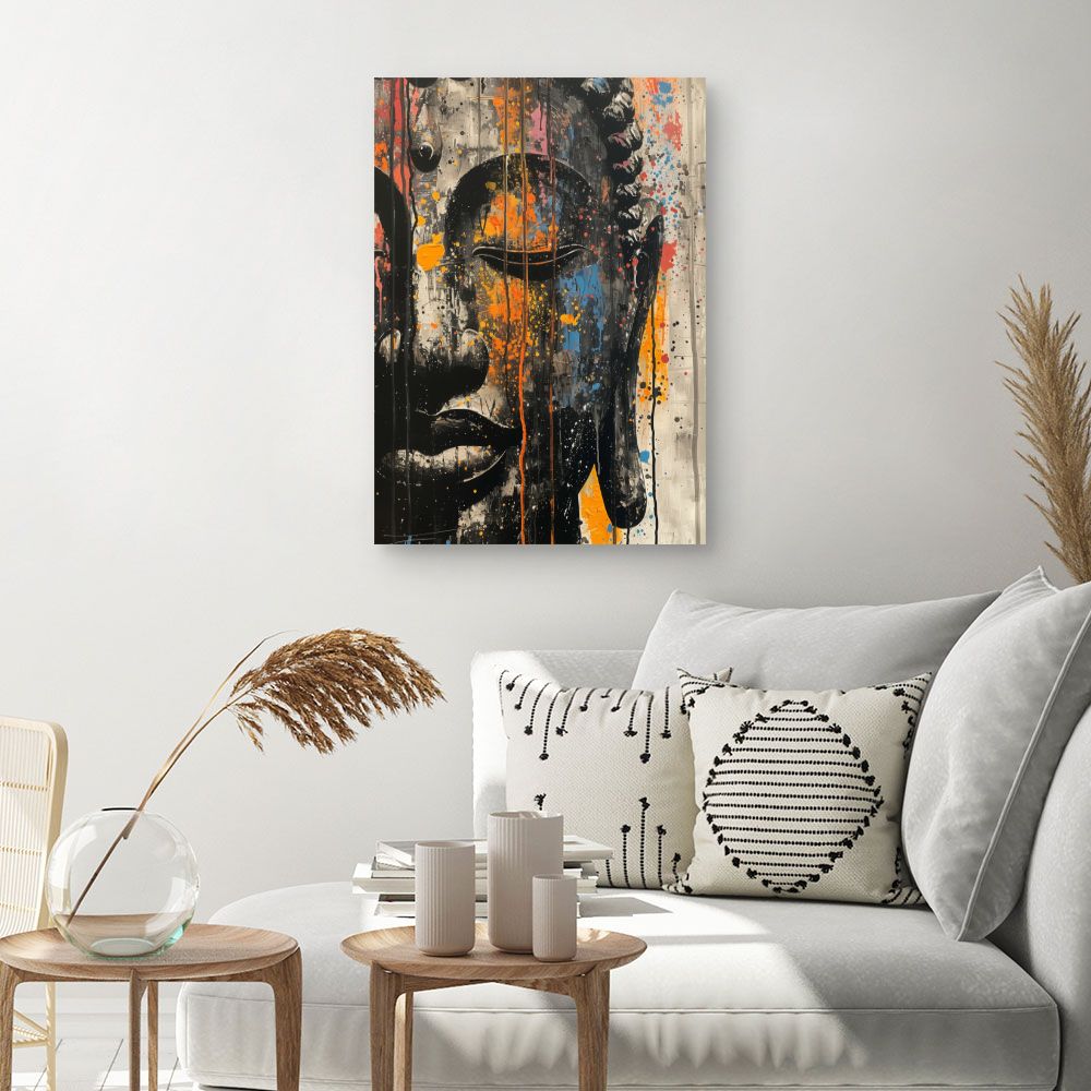 Toile "Bouddha moderne"