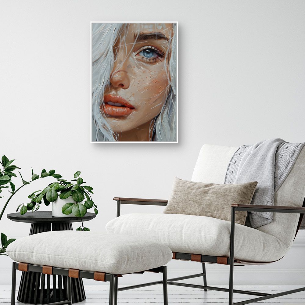 Schilderij "Betoverende elegantie"